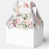 Tuinbruiloft met zomerse rozen bedankdoosjes (Achterkant)