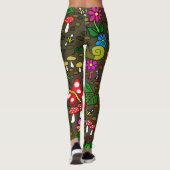 Tuincartoonleggings Leggings (Achterkant)