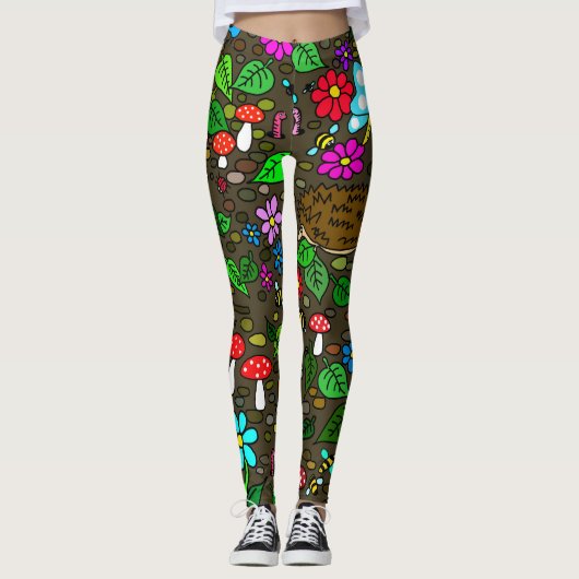 Tuincartoonleggings Leggings (Voorkant)
