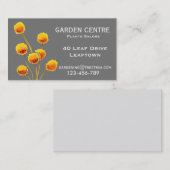 Tuincentrum Australische wilde bloemen Visitekaartje (Voorkant / Achterkant)