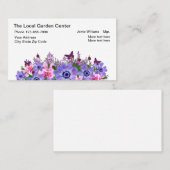 Tuincentrum en tuinman visitekaartje (Voorkant / Achterkant)