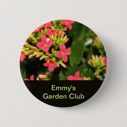 Tuinclubspeld Ronde Button 5,7 Cm (Voorkant)