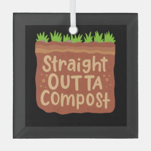 Tuincompostcadeau Glas Ornament