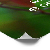 Tuincontent-Chinees spreekwoord Poster (Hoek)