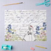 tuindame Franse decoupage Tissuepapier (Craft)