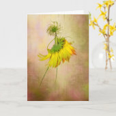 tuindanseres kaart (Gele Bloem)