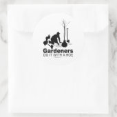 Tuinders (2) ronde sticker (Tas)