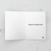 Tuinders  Bloemrijke Verjaardag Kaart (Binnen)