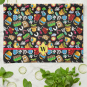 Tuinders oogsten wat ze zaaien keukenhanddoek (Gevouwen)