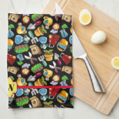 Tuinders oogsten wat ze zaaien keukenhanddoek (Quarter Fold)