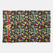 Tuinders oogsten wat ze zaaien keukenhanddoek (Horizontaal)