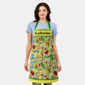 Tuinders oogsten wat ze zaaien Schort (Gedragen)