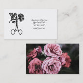 tuindersclub visitekaartje (Voorkant / Achterkant)