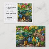 Tuindiensten / Master Gardener Visitekaartje (Voorkant / Achterkant)