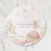 Tuinelfe Dank Je Bedankjes Labels (Achterkant)