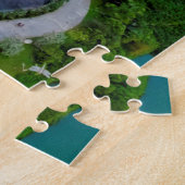 Tuinen bij de baai legpuzzel (Zijkant)