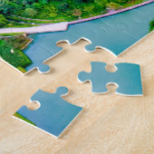 Tuinen bij de baai legpuzzel (Zijkant)