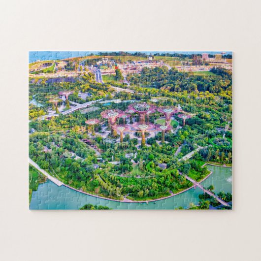 Tuinen bij de baai legpuzzel (Horizontaal)