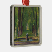 Tuinen bij het Paleis van Versailles (Frankrijk) Metalen Ornament (Rechts)