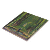 Tuinen bij het Paleis van Versailles (Frankrijk) Tegeltje (Zijkant)