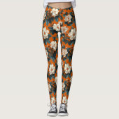 Tuinen Bloem Hardlopen Tuinen Glans Moeder' Leggings (Voorkant)
