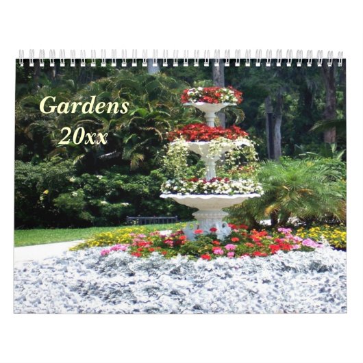 Tuinen en Bloemen Kalender (Hoes)