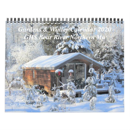 Tuinen en winter in Beer, GHS-kalender 2020 Kalender (Hoes)