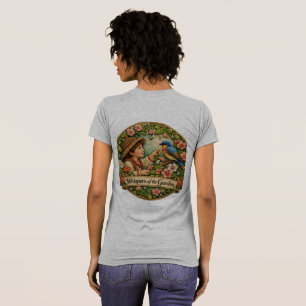 Tuinen fluisteren: Een kralen sprookje vol wonder T-shirt