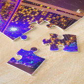 Tuinen langs de Baai Singapore . Legpuzzel (Zijkant)