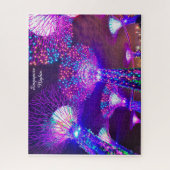 Tuinen langs de baai van Singapore. Jigzaag Puzzle Legpuzzel (Verticaal)