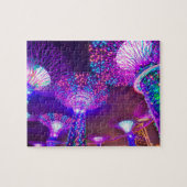 Tuinen langs de baai van Singapore. Legpuzzel (Horizontaal)