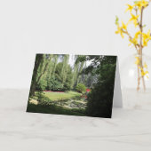 Tuinen - Midland Michigan Wenskaart Kaart (Gele Bloem)