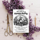 Tuinen Omhelzen Tuin Feest Uitnodiging
