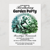 Tuinen Omhelzen Tuinfeest Uitnodiging (Voorkant)