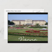 tuinen schönbrunn wenen briefkaart (Voorkant / Achterkant)