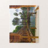 Tuinen van de Alcazar van Sevilla, Spanje Legpuzzel (Verticaal)