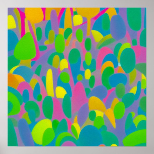 Tuinen van de baai - Canvas Art Print (Voorkant)