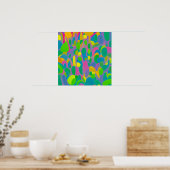 Tuinen van de baai - Canvas Art Print (Keuken)