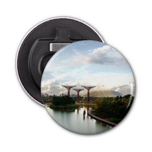 Tuinen van de baai - Singapore Button Flesopener