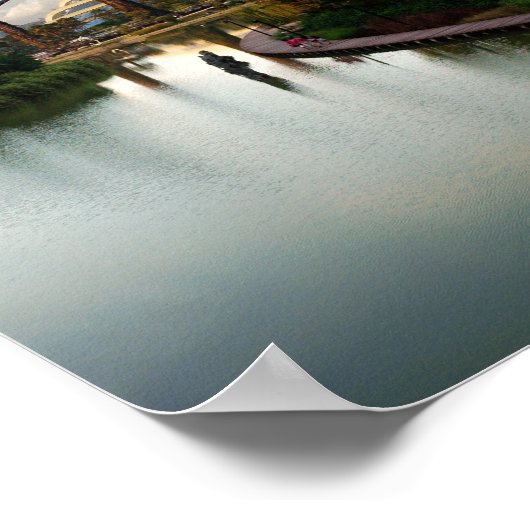 Tuinen van de baai, Singapore - Poster (Hoek)