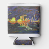 Tuinen van de Bay Dragon Singapore Blikjeskoeler (Voorkant)