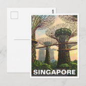 Tuinen van de Bay Singapore Briefkaart (Voorkant / Achterkant)