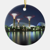 Tuinen van de Bay Singapore Keramisch Ornament (Voorkant)