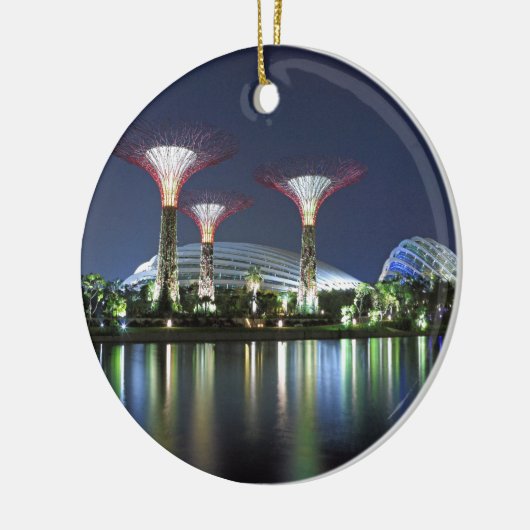 Tuinen van de Bay Singapore Keramisch Ornament (Links)