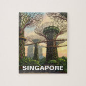 Tuinen van de Bay Singapore Legpuzzel (Verticaal)