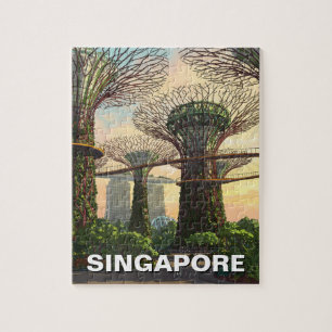 Tuinen van de Bay Singapore Legpuzzel