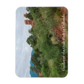 Tuinen van de Gods Mountains en Hills Magneet (Verticaal)