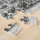Tuinen van de Quirinale uit de "Li Giardini di Rom Legpuzzel (Zijkant)