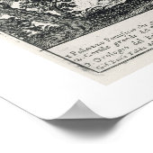 Tuinen van de Quirinale uit de "Li Giardini di Rom Poster (Hoek)
