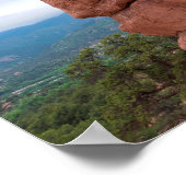 Tuinen van het Landmark en de Bergen Poster (Hoek)